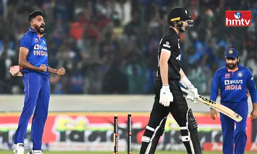 India Beat New Zealand By 12 Runs in 1st ODI