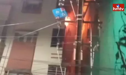 An Electric Bike Battery Exploded In Humayun Nagar Hyderabad