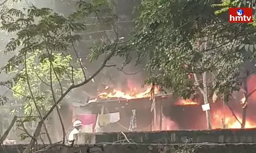 Fire In Visakhapatnam Gajuwaka