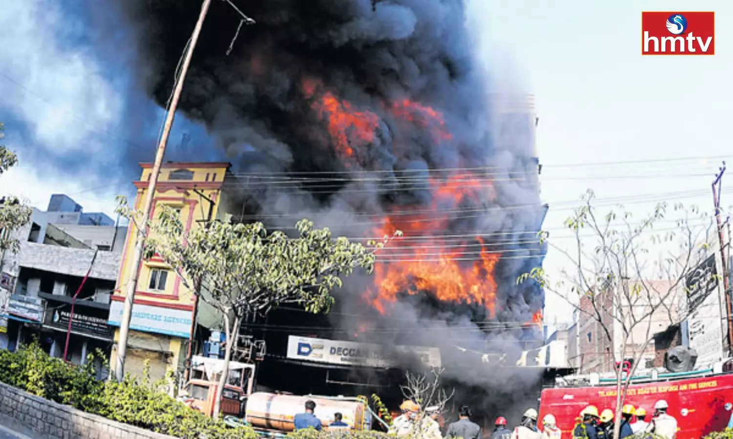 A Case has been Registered on the Deccan Mall Fire Accident