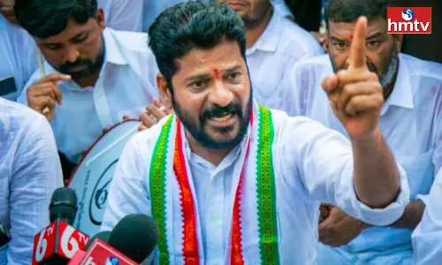 PCC Chief Revanth Reddy Chit Chat With Media