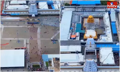 TTD Serious Action On Srivari Temple Drone Video