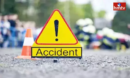 Road Accident In Shamshabad
