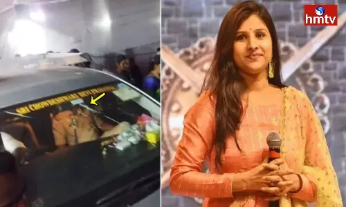 Miscreants Pelted Stones at Singer Manglis Car