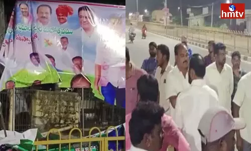 Flexis War In Nalgonda District