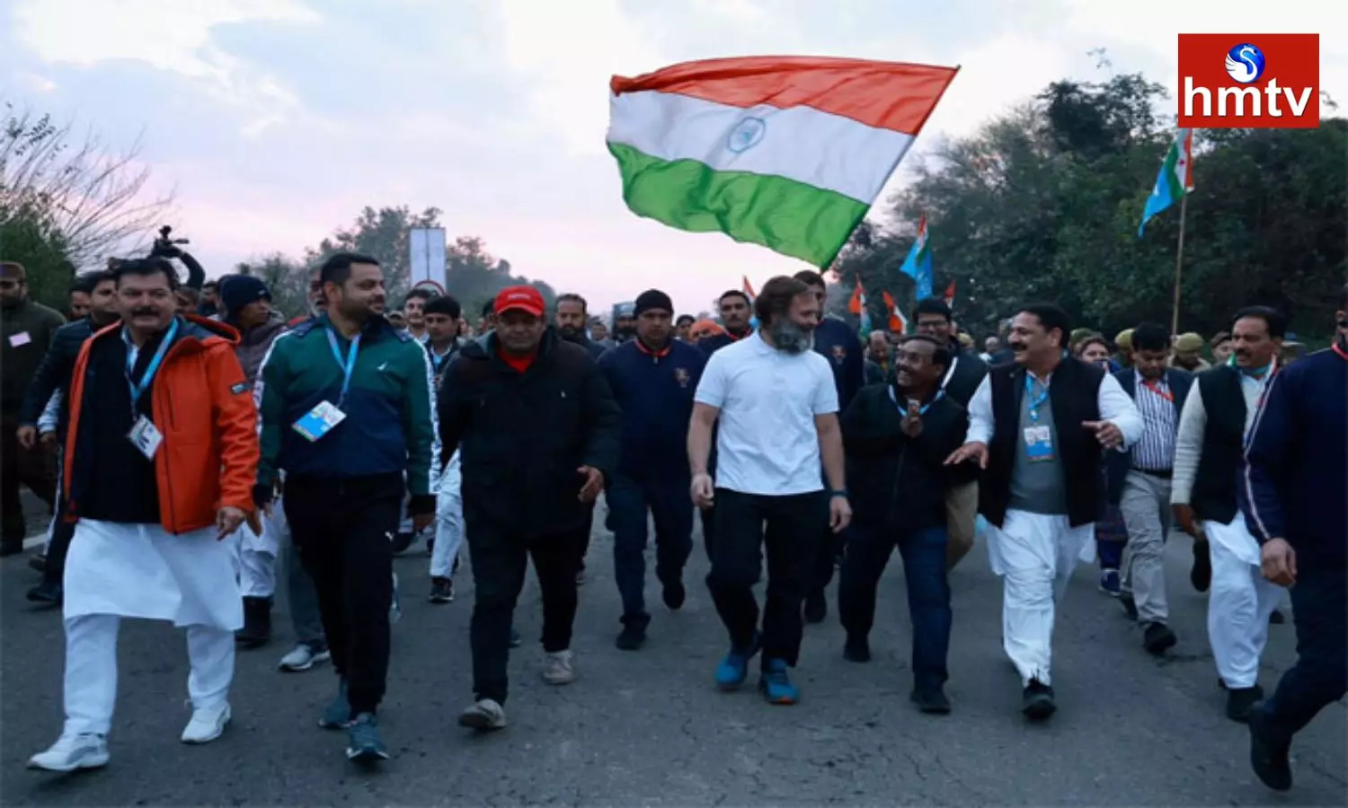Rahul Gandhi Bharat Jodo Yatra Continues In Jammu Kashmir