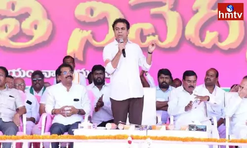 Minister KTR Challenge to BJP Leaders