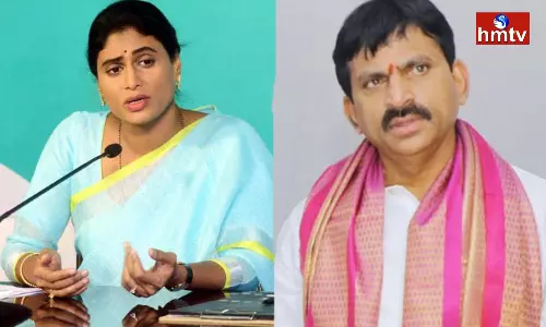 Ponguleti Srinivas Reddy Meet With YS Sharmila