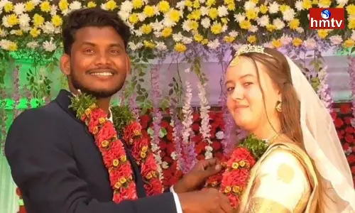 Telangana Armur Man Married American Girl