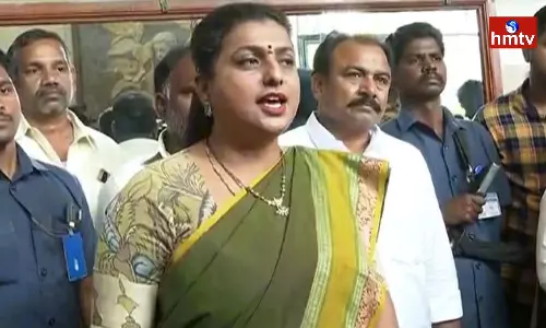 Roja Comments on Nara Lokesh About Lokesh Yuvagalam