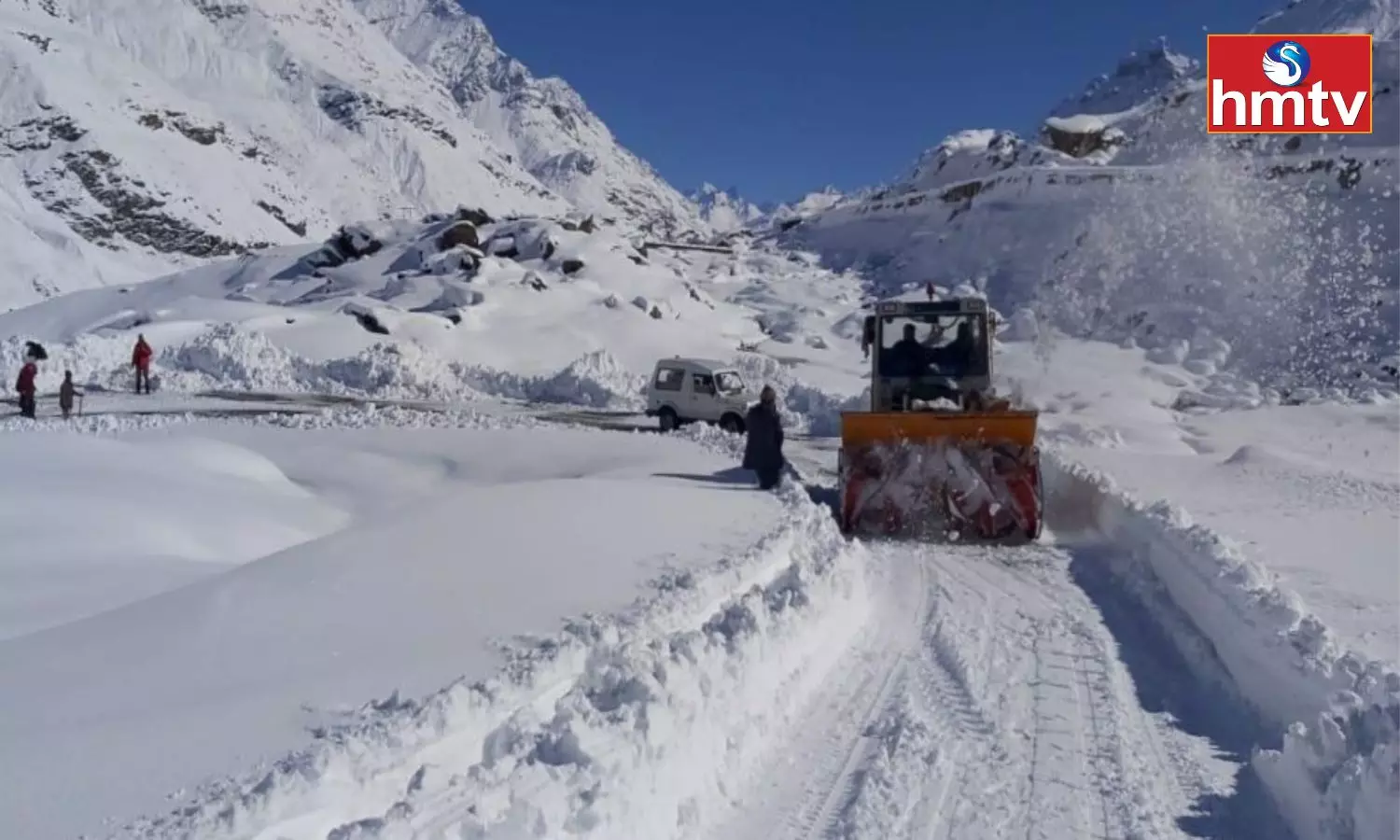 Snow blanket in Himachal Pradesh