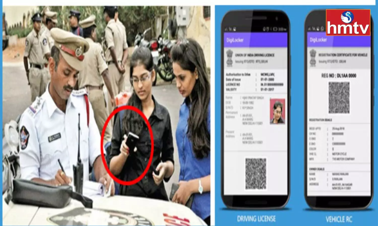 Show Driving License on DigiLocker Get Relief From Traffic Actions