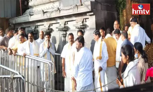 Nara Lokesh Visited Tirumala