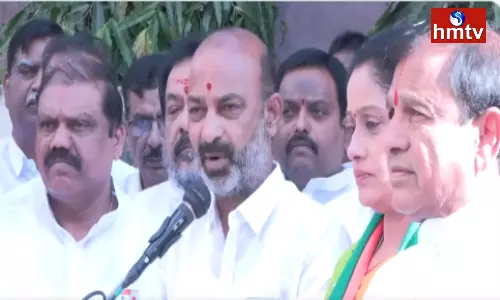 Bandi Sanjay Comments On CM KCR Bandi Sanjay Comments On CM KCR