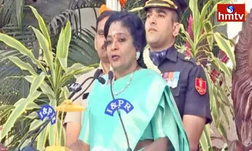 Indirect criticism of KCR Sarkar during Republic Day celebrations