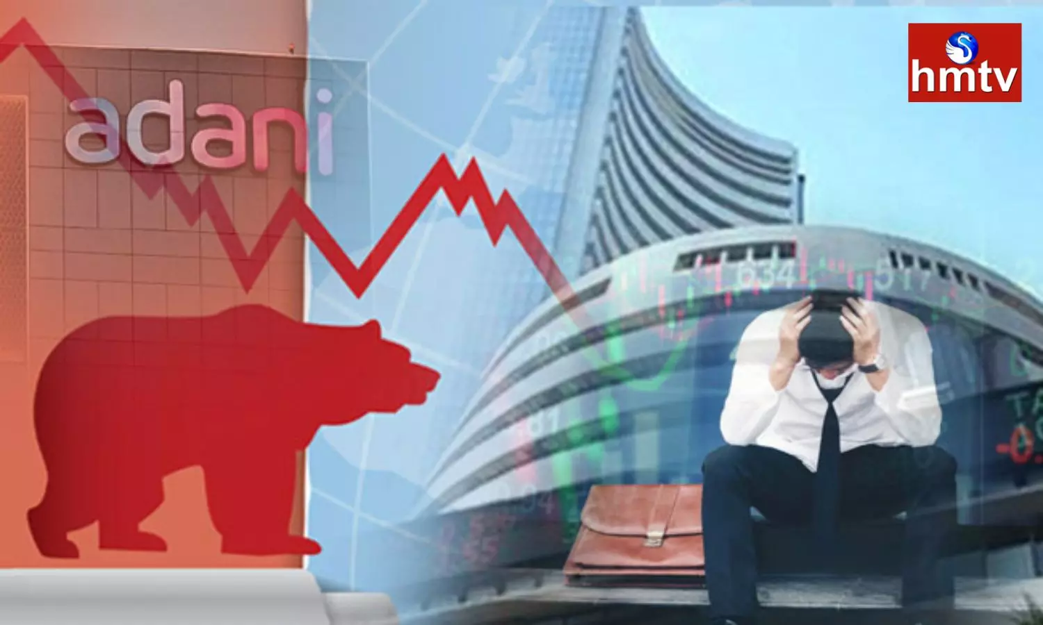 Stock Market Updates Sensex lost 1200 pts Nifty lost 325 pts