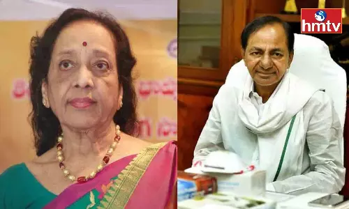 CM KCR Condolences On Death Of Senior Actress Jamuna CM KCR Condolences On Death Of Senior Actress Jamuna