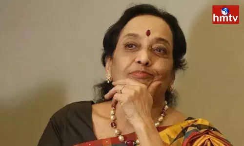 Actress Jamuna last rites will be held today evening Actress Jamuna last rites will be held today evening