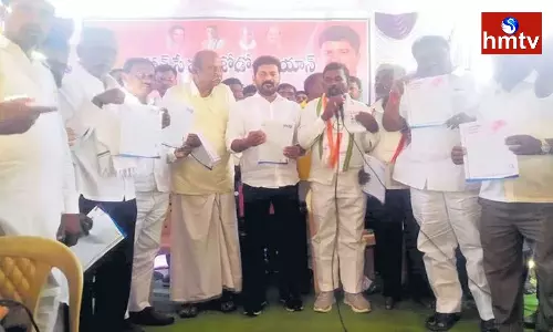 Hath Se Hath Jodo Abhiyaan Yatra started in Kodangal