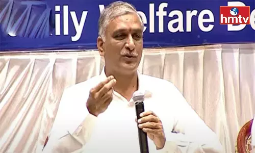 Harish Rao Released Report of Medical Health Department of Telangana