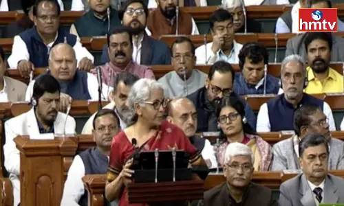 Nirmala Sitharaman Announces New Tax Regime