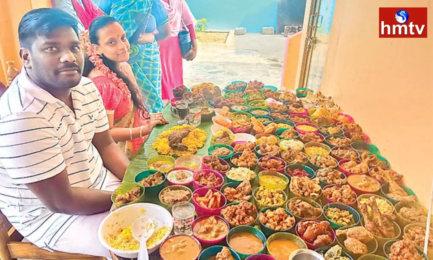 108 Variety Of Dishes Served To son-in-law In Podalakur
