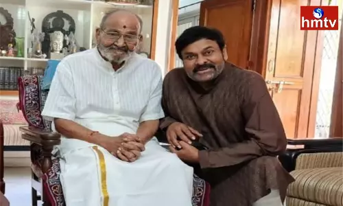 Chiranjeevi is Deeply Saddened by the Death of K. Vishwanath Chiranjeevi is Deeply Saddened by the Death of K. Vishwanath