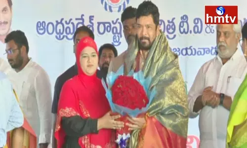 Posani Krishna Murali take Charge as the Chairman of the Corporation