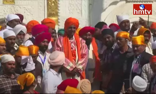 CM KCR Reached Nanded CM KCR Reached Nanded