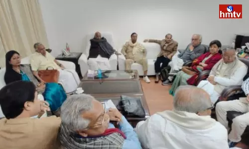 Meeting Was Led By Congress President Kharge Meeting Was Led By Congress President Kharge