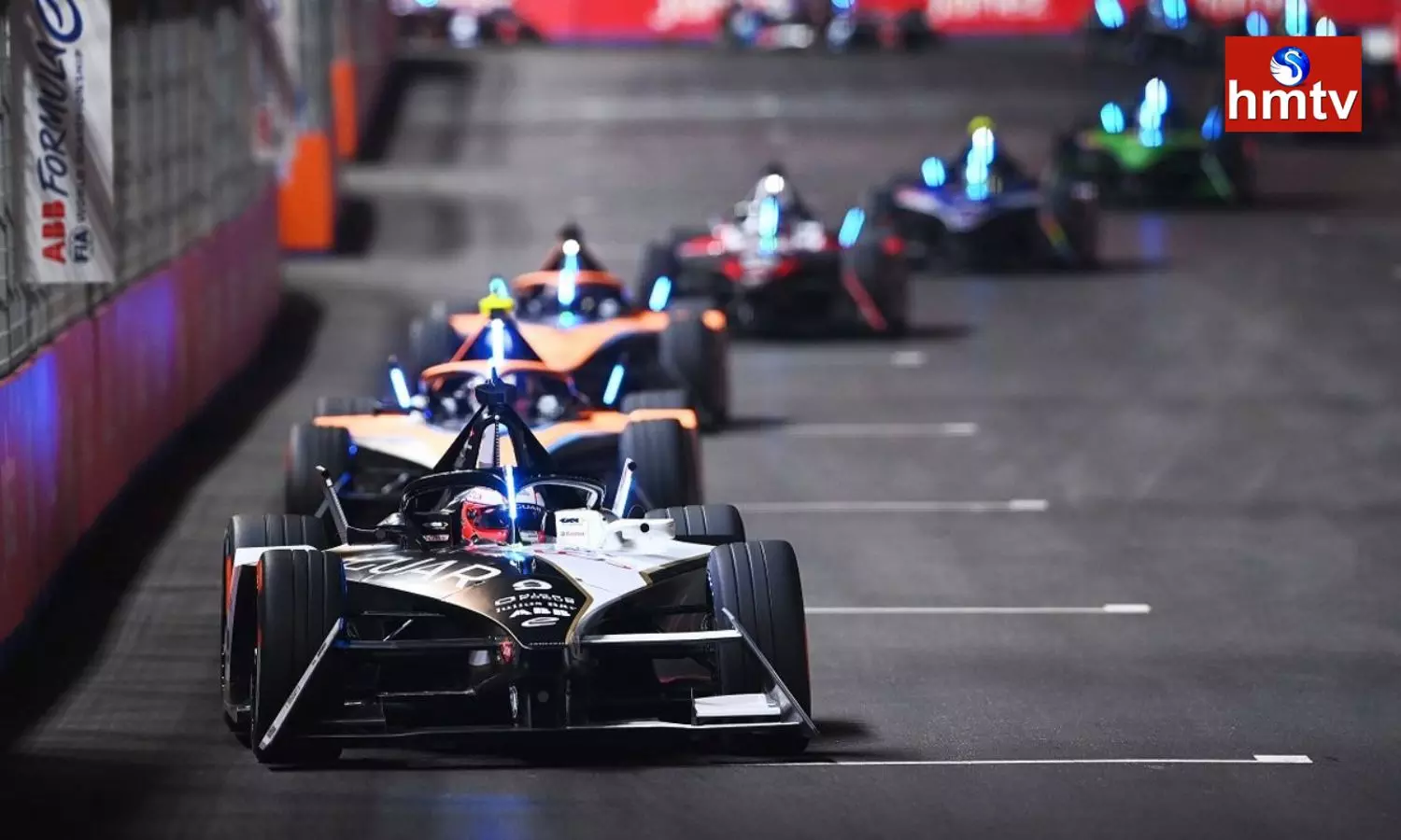 Formula E Car Racing At Hussainsagar