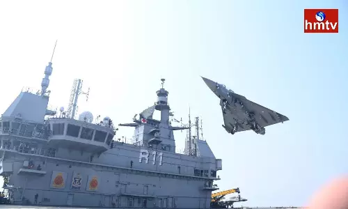 INS Vikrant Recorded Another Historical Moment