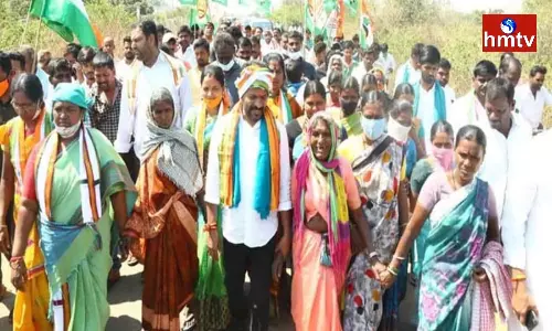 Second Day Revanth Reddy Started Padayatra