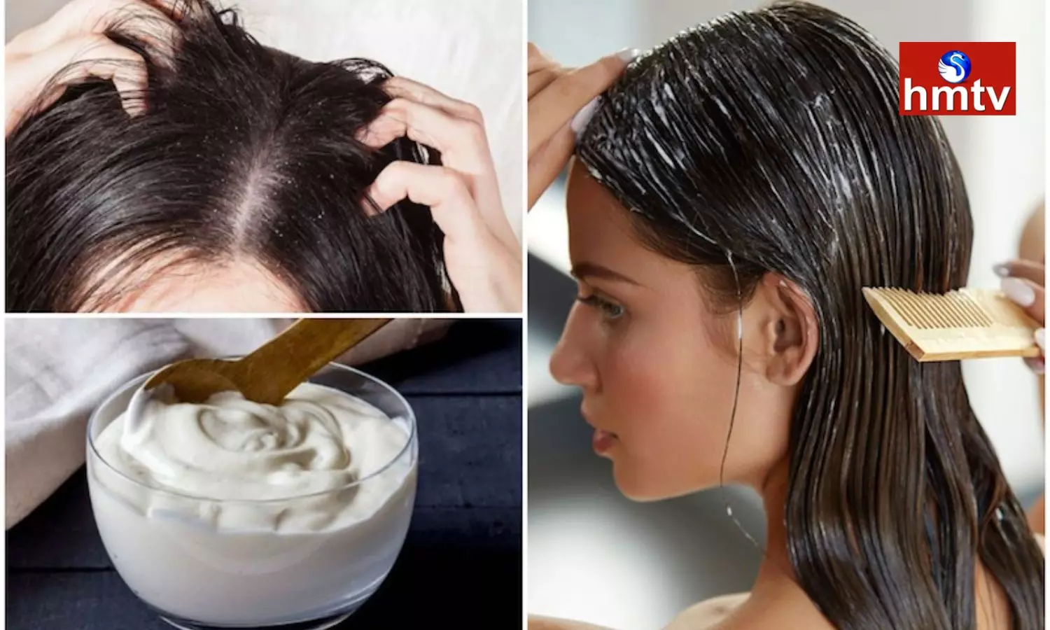 Try Curd for Dandruff Cleaning Super Result