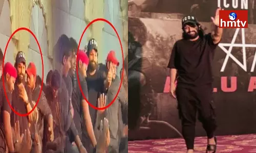 Allu Arjun Photoshoot With Fans Cancelled Allu Arjun Photoshoot With Fans Cancelled