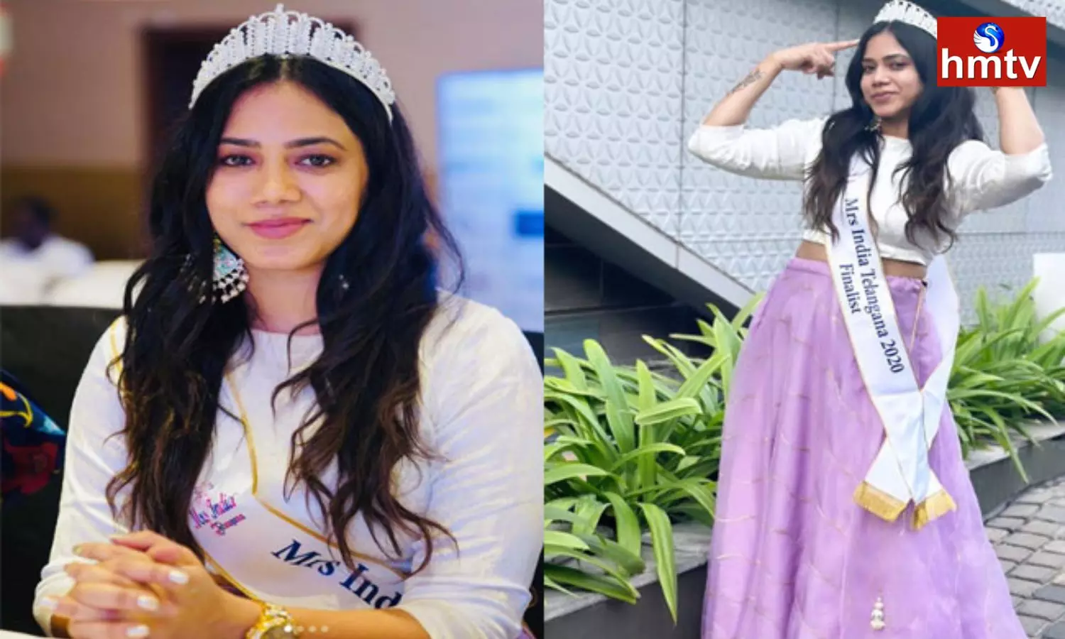 Telangana Woman Shined In Mrs India Competitions