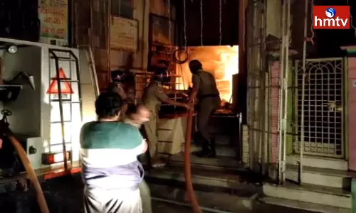 Fire Accident In Prakasam