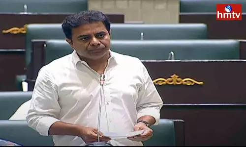 KTR About Hyderabad Traffic In Assembly KTR About Hyderabad Traffic In Assembly