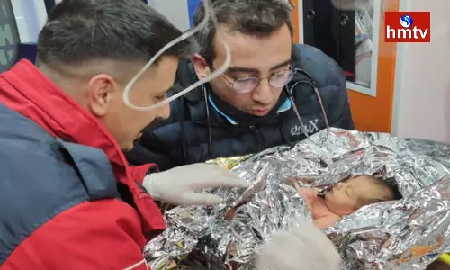 A Ten Days old Baby Under the Rubble For 90 Hours