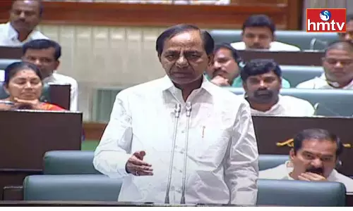 KCR Comments On Central Government