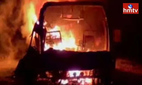 Fire Accident in Kukatpally Hyderabad