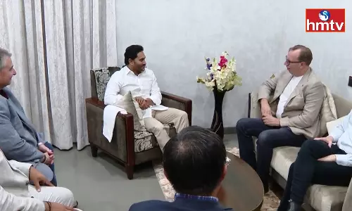 Members of Parliament of the Australian Labor Party Meet Jagan
