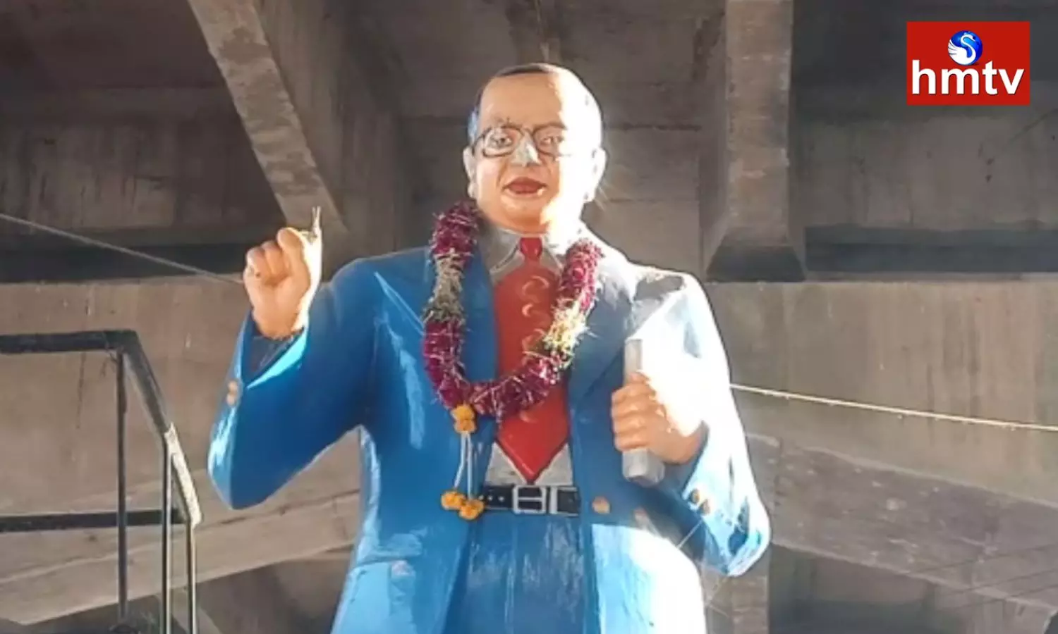 Ambedkar Statue Is Insulted In Nandyala