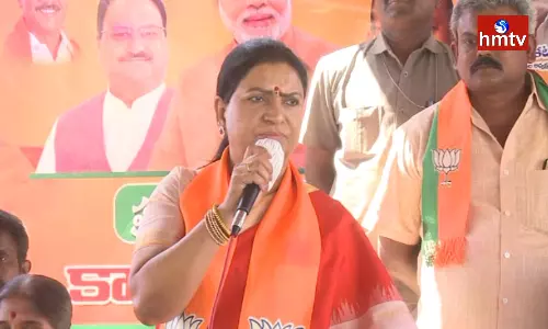 DK Aruna Comments On CM KCR DK Aruna Comments On CM KCR