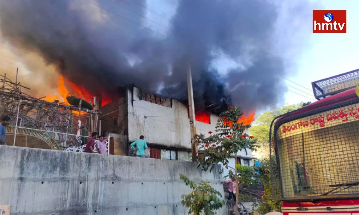 Massive Fire Accident in Puranapool
