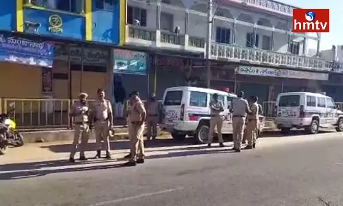 Police On High Alert In Palakurti Of Jangaon District