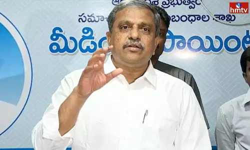Sajjala Ramakrishna Reddy Clarity on Three Capitals