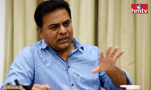 Telangana Minister KTR Satires on Central Ministers