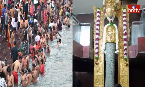 Holy Bath In Krishna River And Amaralingeshwar Darshan