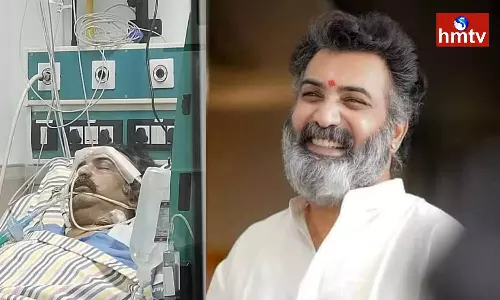 Taraka Ratna Body In Residence At Shankarpalle Taraka Ratna Body In Residence At Shankarpalle